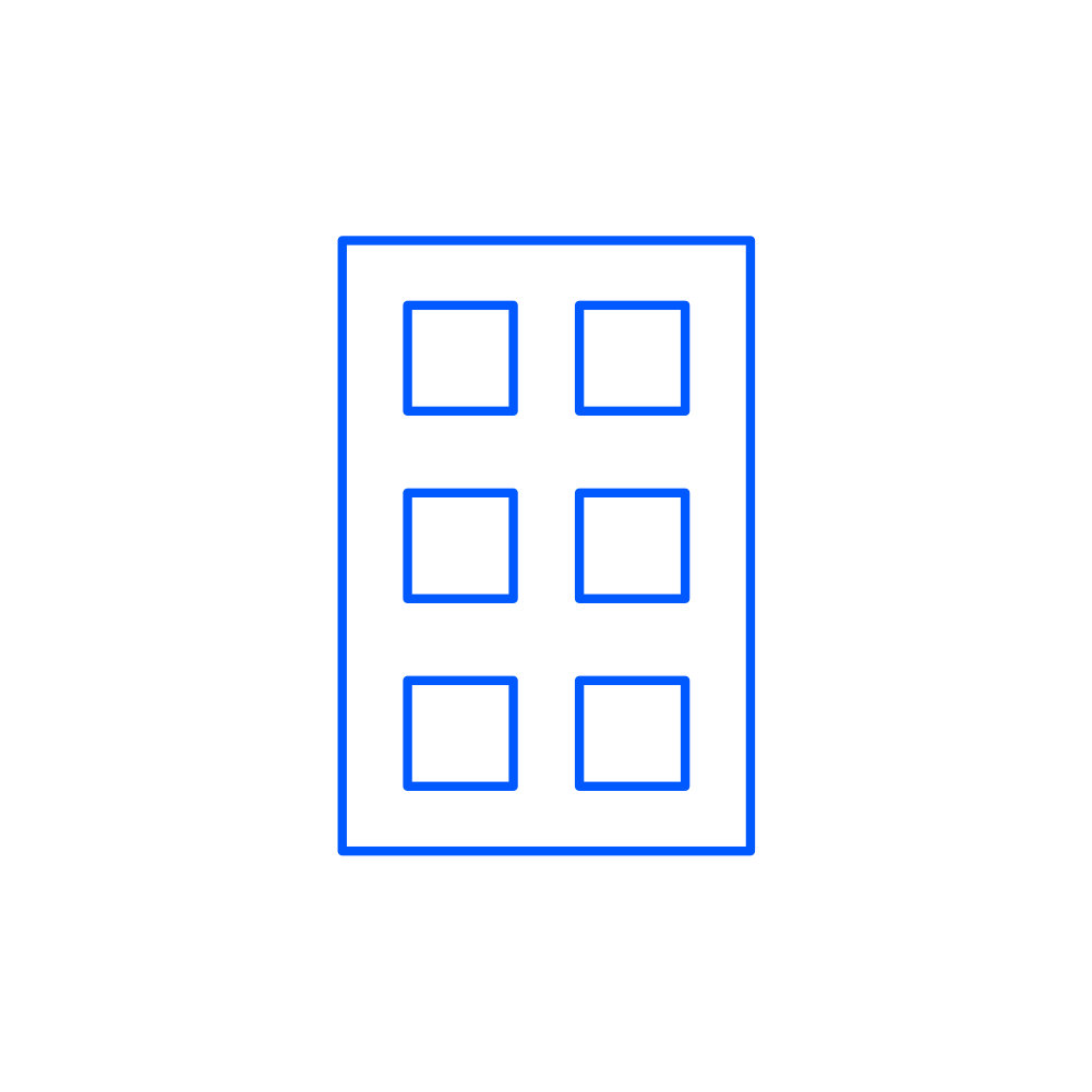 How to Create a Mono-Line Cityscape in Affinity Vector Studio. A Follow-Along Tutorial Using Simple Shapes & Clean Lines. Building 2c