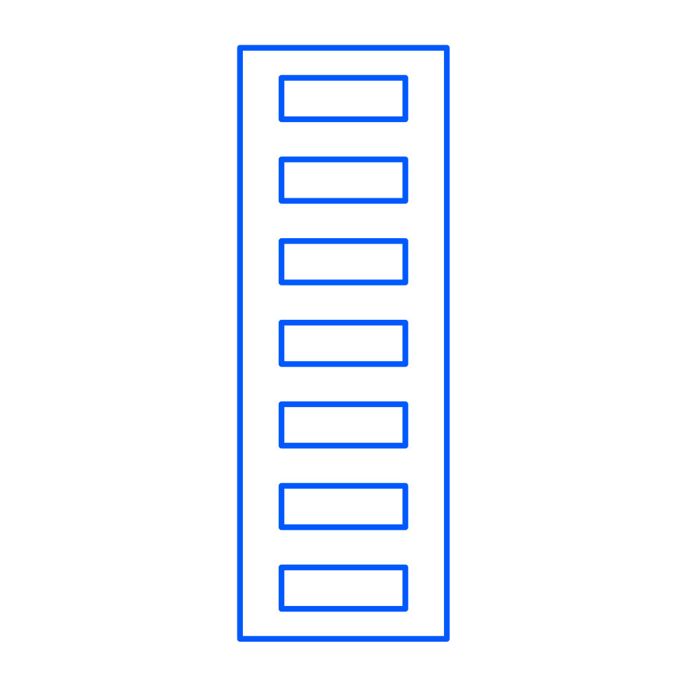 How to Create a Mono-Line Cityscape in Affinity Vector Studio. A Follow-Along Tutorial Using Simple Shapes & Clean Lines. Building 3c