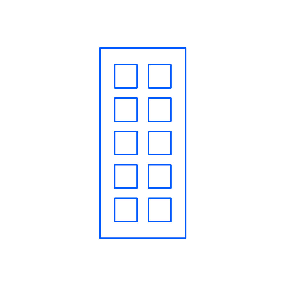 How to Create a Mono-Line Cityscape in Affinity Vector Studio. A Follow-Along Tutorial Using Simple Shapes & Clean Lines. Building 5c