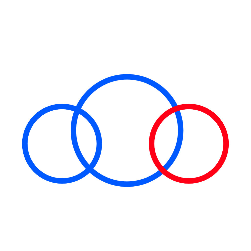 How to Create a Mono-Line Cityscape in Affinity Vector Studio. A Follow-Along Tutorial Using Simple Shapes & Clean Lines. Clouds 1c