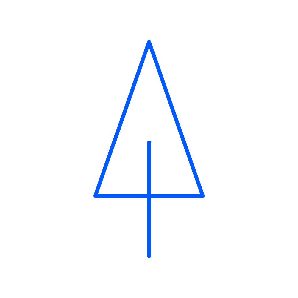 How to Create a Mono-Line Cityscape in Affinity Vector Studio. A Follow-Along Tutorial Using Simple Shapes & Clean Lines. Trees 2b