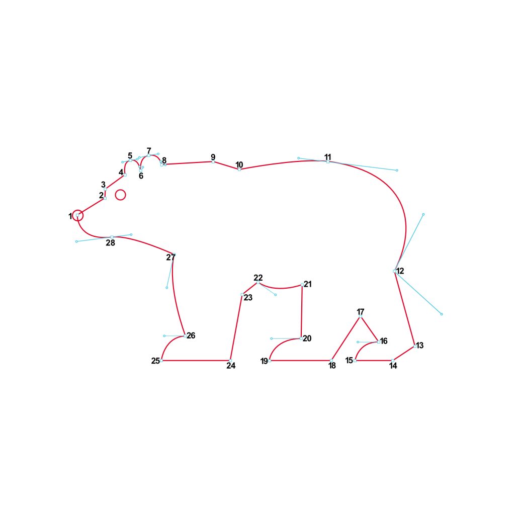 Creating a Bear in Affinity with the Pen Tool— Follow-Along Tutorial S 1024x1024