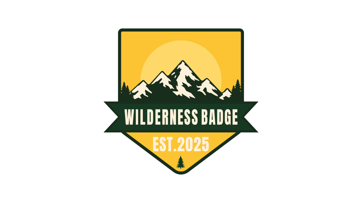 Create a Wilderness Badge Design Using Vecteezy Assets (Affinity: Vector Persona-Follow Along Tutorial) wilderness badge follow along final