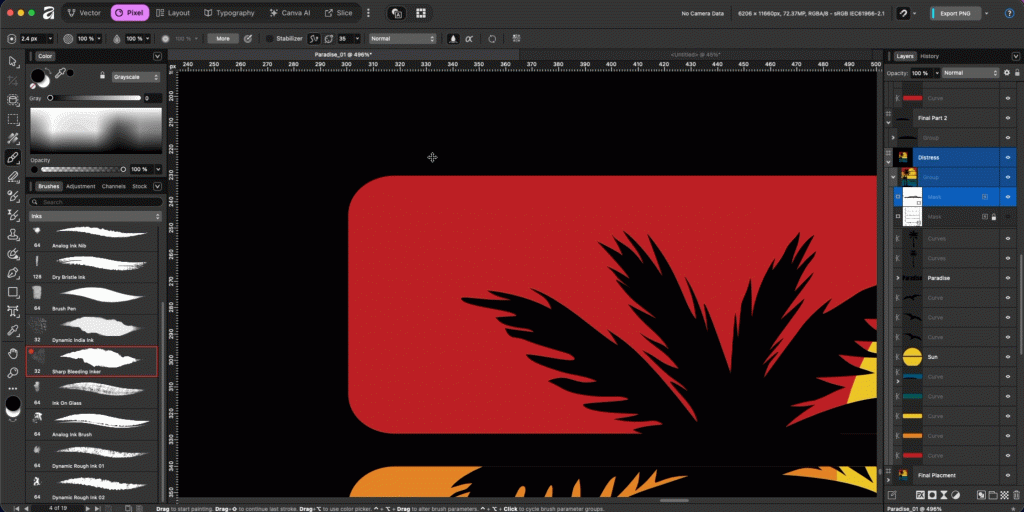surf graphic